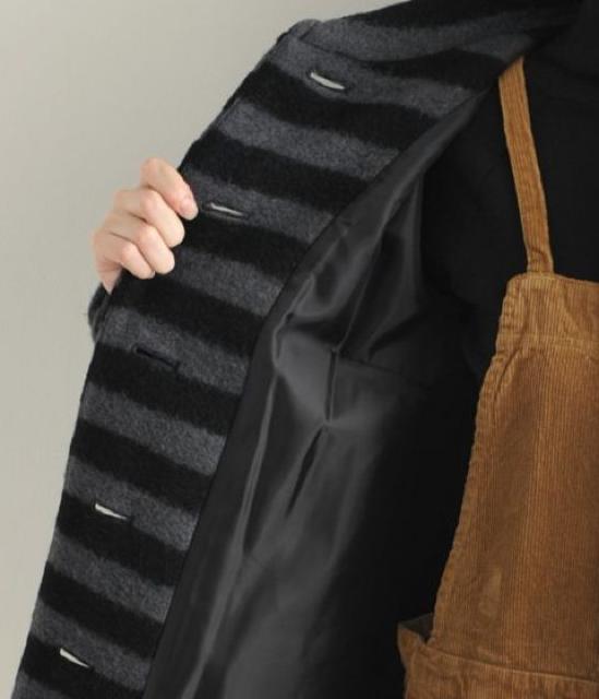 ゴールデンベアGolden Bearボーダースライバーニットコート < 女性ファッション  ゴールデンベアGolden Bearボーダースライバーニットコート < 女性ファッションの