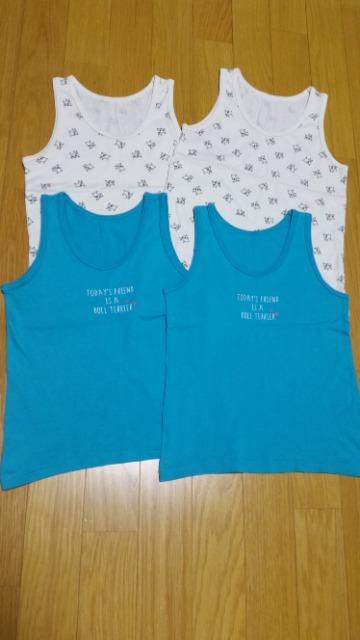 あったか下着 女の子 110   4枚セット タンクトップ < キッズ/ベビー  あったか下着 女の子 110   4枚セット タンクトップ  < キッズ/ベビーの