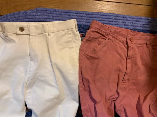 【UNIQLO】 白色ストレッチ パンツ 他2枚 送料無料 < ブランド  【UNIQLO】 白色ストレッチ パンツ 他2枚 送料無料 < ブランドの