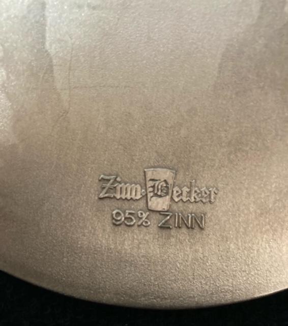 Zinn-Becker 飾り皿 ドイツ製 錫95% 箱付き < インテリア/ライフ Zinn-Becker 飾り皿 ドイツ製 錫95% 箱付き < インテリア/ライフの