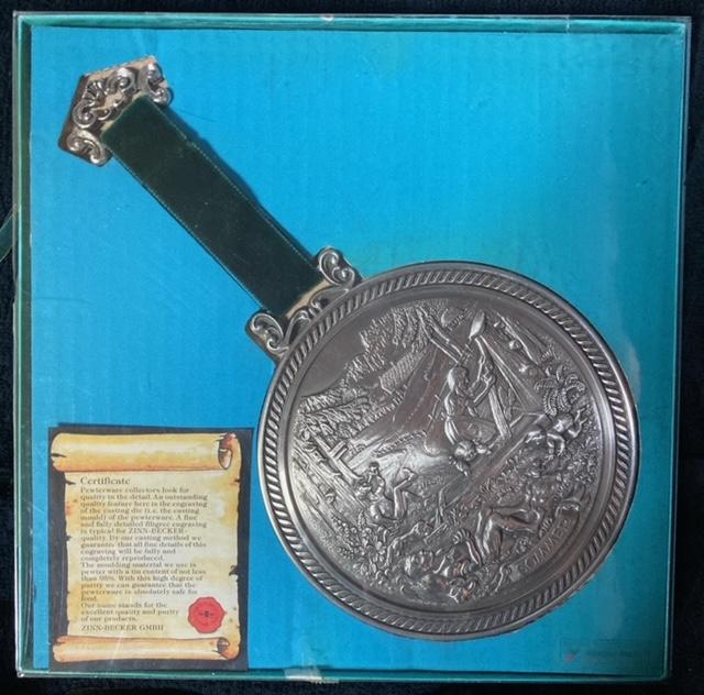 Zinn-Becker 飾り皿 ドイツ製 錫95% 箱付き < インテリア/ライフ Zinn-Becker 飾り皿 ドイツ製 錫95% 箱付き < インテリア/ライフの