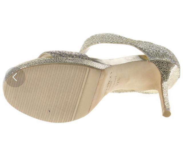 JIMMYCHOOジミーチュウゴールドシルバーサンダルパーティー金銀 < ブランド  JIMMYCHOOジミーチュウゴールドシルバーサンダルパーティー金銀 < ブランドの