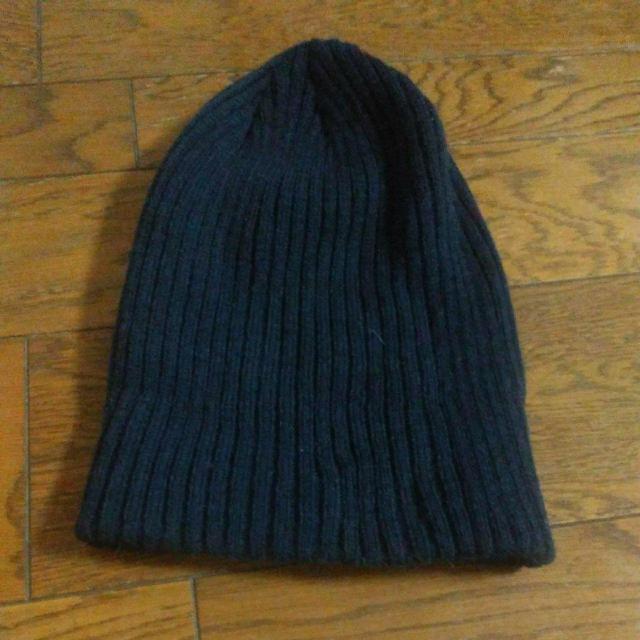 ニット 帽子 ネイビー GU 美品 < ブランド ニット 帽子 ネイビー GU 美品 < ブランドの