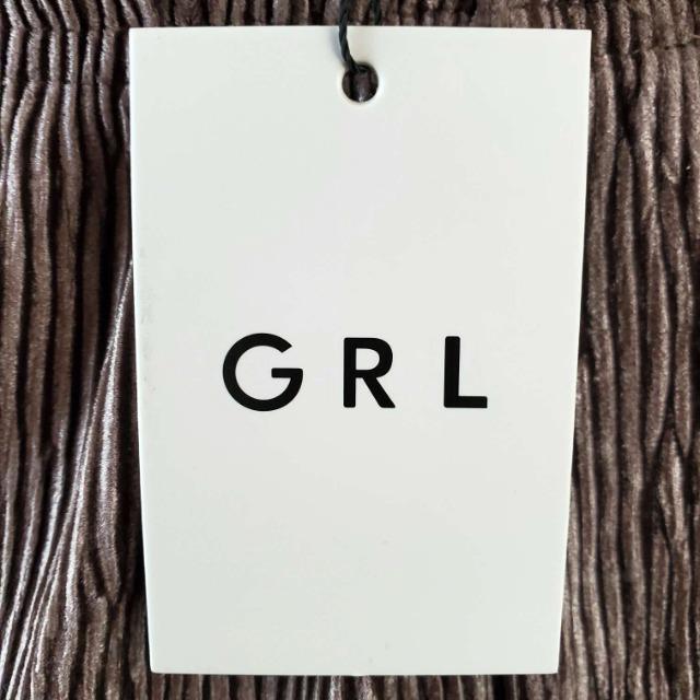 込み★425★GRL★ハイウエストベロアパンツ★M(Sの方も!)★ < ブランド 込み★425★GRL★ハイウエストベロアパンツ★M(Sの方も!)★ < ブランドの