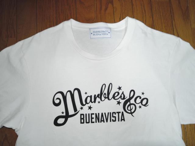 MARBLES��CO �}�[�u���Y �~ BUENA VISTA �u�G�i�r�X�^ T�V���c �� ���S LOGO �J�b�g�\�[ TMT �� �u�����h�� 