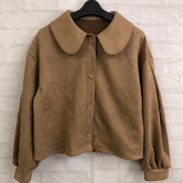 即決 emsexcite エムズエキサイト 丸衿スエードJK < ブランド  即決 emsexcite エムズエキサイト 丸衿スエードJK  < ブランドの