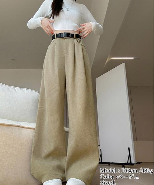 送料無料 新品 コーデュロイパンツ裏起毛ノーマル2タイプ < 女性ファッション  送料無料 新品 コーデュロイパンツ裏起毛ノーマル2タイプ < 女性ファッションの