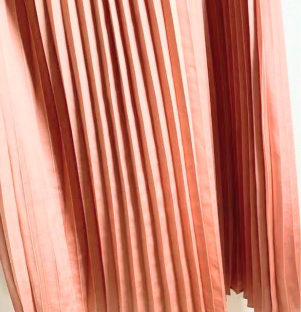 プリーツスカート   ロング オレンジ系 < 女性ファッション  プリーツスカート   ロング オレンジ系  < 女性ファッションの