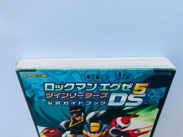 ロックマンエグゼ5 DS ツインリーダーズ 公式ガイドブック 攻略本 Rockman Megaman EXE 5 DS Guide < ゲーム本体/ソフト ロックマンエグゼ5 DS ツインリーダーズ 公式ガイドブック 攻略本 Rockman Megaman EXE 5 DS Guide < ゲーム本体/ソフトの