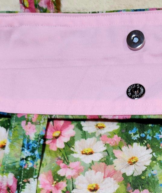 可愛いコスモス柄の布バックです。 < ペット/手芸/園芸 可愛いコスモス柄の布バックです。 < ペット/手芸/園芸の