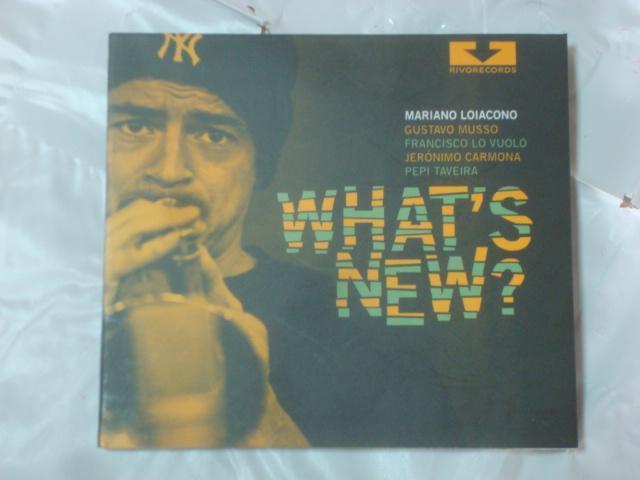 WHAT`S NEW? / MARIANO LOIACONO アルゼンチン盤CD デジパック < CD/DVD/ビデオ WHAT`S NEW? / MARIANO LOIACONO アルゼンチン盤CD デジパック < CD/DVD/ビデオの