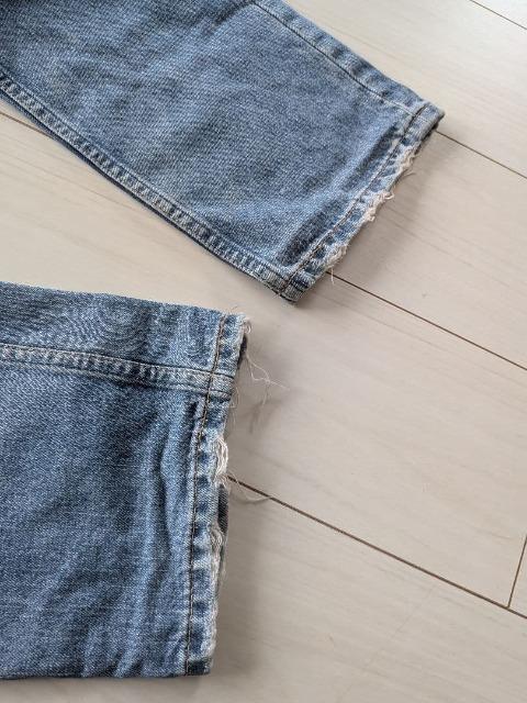 Levi's ■リーバイス 505 加工 デニムパンツ ジーンズ ストレート 太めながらも綺麗めライン柔らかめ生地/綿100% < ブランド Levi's ■リーバイス 505 加工 デニムパンツ ジーンズ ストレート 太めながらも綺麗めライン柔らかめ生地/綿100% < ブランドの