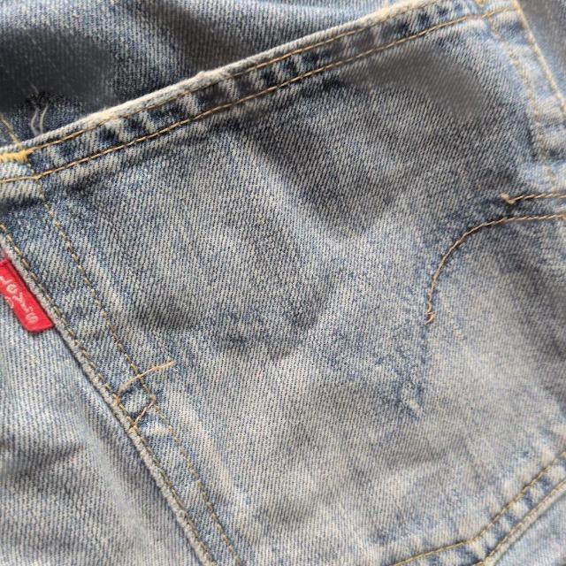 Levi's ■リーバイス 505 加工 デニムパンツ ジーンズ ストレート 太めながらも綺麗めライン柔らかめ生地/綿100% < ブランド Levi's ■リーバイス 505 加工 デニムパンツ ジーンズ ストレート 太めながらも綺麗めライン柔らかめ生地/綿100% < ブランドの