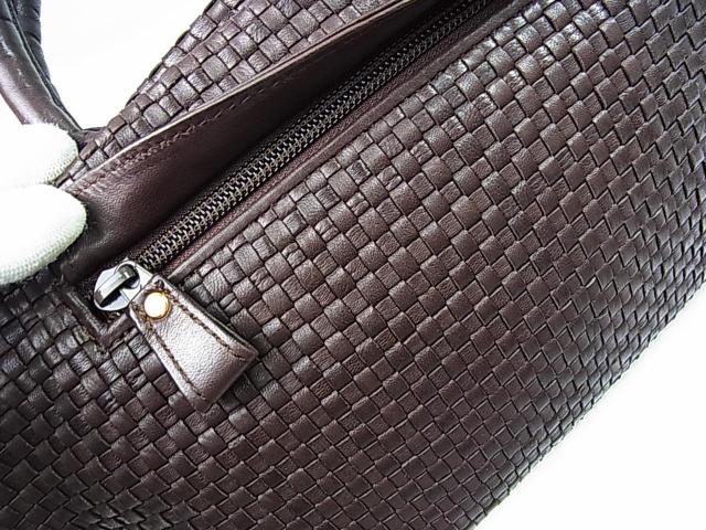 正規美品DOAN(ドアン)レザー編み込みハンドバッグ MADE IN JAPAN チョコカラー < 女性ファッション 正規美品DOAN(ドアン)レザー編み込みハンドバッグ MADE IN JAPAN チョコカラー < 女性ファッションの