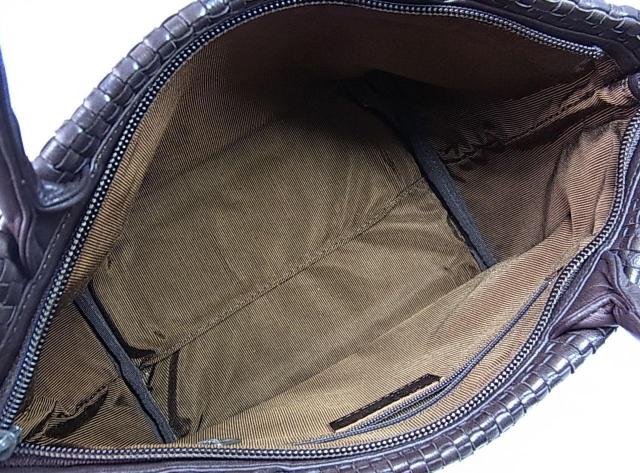 正規美品DOAN(ドアン)レザー編み込みハンドバッグ MADE IN JAPAN チョコカラー < 女性ファッション 正規美品DOAN(ドアン)レザー編み込みハンドバッグ MADE IN JAPAN チョコカラー < 女性ファッションの