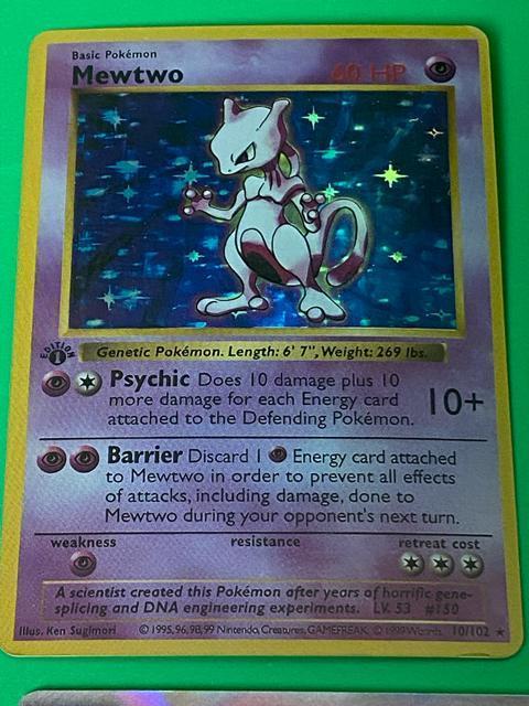 �y�����A�z�|�P�����J�[�h ���� Mewtwo 1st Edition + �~���Eex SAR �� 4���Z�b�g �� �g���[�f�B���O�J�[�h�� 