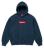 Supreme Box Logo Hooded Sweatshirt ネイビーM