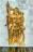 毘沙門天 Vaisravana 10cm 3.9inch 開運七福神(金メッキ/24金)仏師:牧田秀雲 原型_仏像 置物 高岡銅器