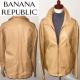 BANANA REPUBLIC �o�i�i���p�u���b�N 90�`00�N�� �r���e�[�W �v ���U�[ �W���P�b�g �Ò� �A���J�W �~���^���[