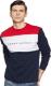 TOMMY HILFIGER �N���[�l�b�N ���� �g���[�i�[ �t���b�O�J���[ M �g�~�[�q���t�B�K�[ ���S�h�J �X�E�F�b�g