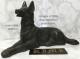  u VFp[h  10.3cm 18.2cm Dog ornament German Shepherd copp