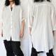 ViKMRii؁@Oversized Crepe Shirt@2@white