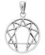 PeterStone: Enneagram Silver Pendant
