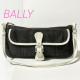 BALLY �o���[ �L�����o�X ���U�[ �~�j �n���h�o�b�O �V�����_�[�o�b�O ������ �u���b�N �z���C�g