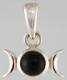 AzureGreen Triple Goddess Black Onyx O_
