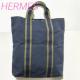 HERMES �G�����X �t�[���g�D �J�o�X Fourre Tout Cabas �g�[�g�o�b�O �l�C�r�[