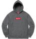 Supreme box logo hoodeddark charcoal MTCY