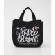 ���f�I�N���E���Y�� BRIDGE BEAR LOGO TOTE�i�u���b�N�j