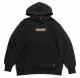 DELTA DECK LOGO HOODIE STRIPE BLACK