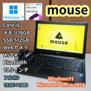 mouse Corei5 16GB SSD512GB Windows11 WebJ m[gp\R Office2024