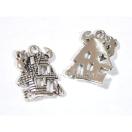 アクセサリー手芸パーツ ハロウィンホーンテッドハウスチャーム