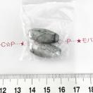 3*ガラスビーズ 縦穴オーバル 31