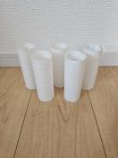 トイレットペーパーの芯(白×5本)