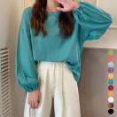 送料無料 新品 長袖Tシャツ ドロップショルダーtシャツ