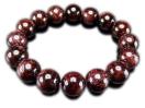 AAガーネット大粒約13.5mm天然石ブレスレット1月誕生石聖なる石