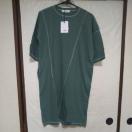 【定価3,520円】アンティカ Antiqua Tシャツワンピ モスグリーン サイズS〜L位 送料無料即決