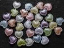 プラパーツ 手芸・アクセサリーパーツ  ハート 32個 ネイルアート