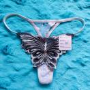 激エロカワッ。。。肌魅せッ。。バタフライTバック。。。パンティー。。。ショーツ。。。ホワイト。。