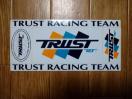 TRUST RACING TEAM トラスト ステッカー シール TRUST RACING TEAM トラスト ステッカー シール