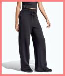 ☆アディダス☆美品☆ラクラク美脚♪ストレッチスウェットワイドパンツL☆