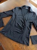 BURBERRY LONDON★前裾ホースマーク★カシュクールトップス★新品同様★バーバリー★素敵★