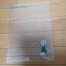 クリアファイル(りそなグループより非売品)