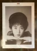 AXIA アクシア 斉藤由貴 オリジナル カレンダー ポスター モノクロームの想い編 タレント 俳優 撮影 写真 グッズ 非売品