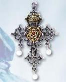 EastGate-Lt ハンプトンコートロージークロス イングランド国教会設立信仰献身