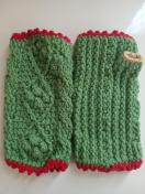 ハンドウォーマー(緑×黄×赤)男性用