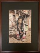 絵画 水彩画 ガッシュ水彩・透明水彩『重い水』新品 真作保証 原画